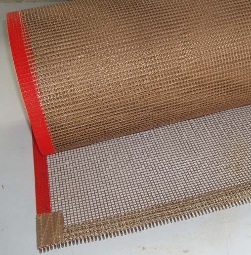 High Temperature Resistant PTFE Mesh Conveyor Belt