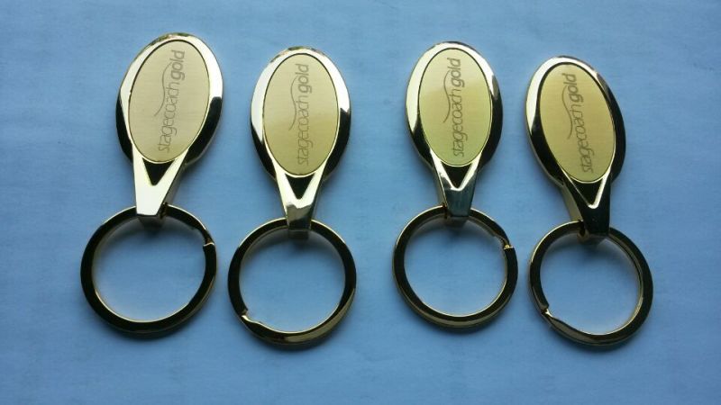 Key Tags Split Ring White Key Ring Keyring