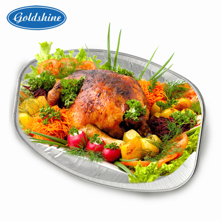 Free Sample Aluminium Foil Turkey Tray