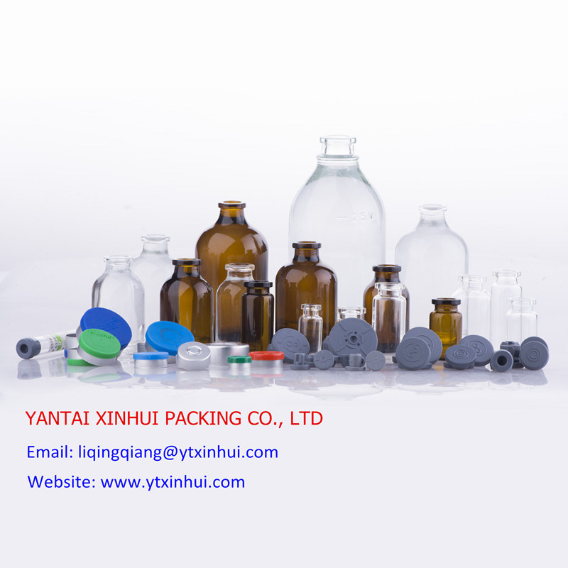 Manufacturer of Rubber Stopper, Aluminium Plastic Cap and Glass Bottles/Vials