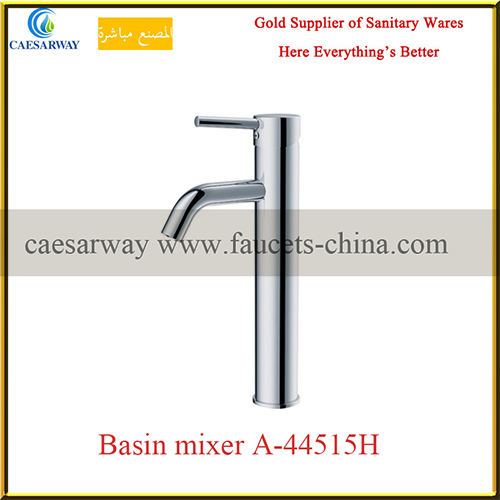 Square Single Lever Sanitary Ware Bathroom Basin Water Mixer Tap