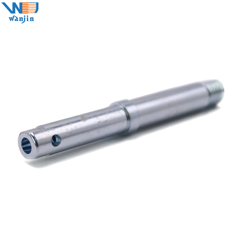 Non Standard Machining Zinc Plated Steel Pins Shaft Threaded Hollow Dowel Pins