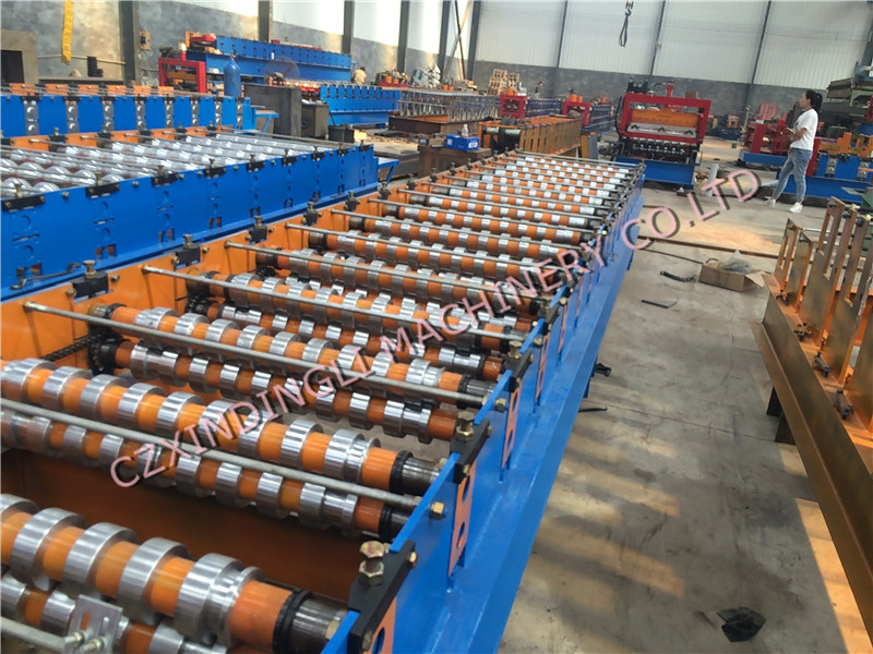 Steel Shutter Door Panel Roll Forming Machine