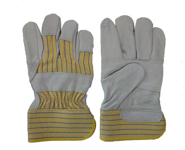 Safety Customized Welding Working Cow Grain Leather Gloves