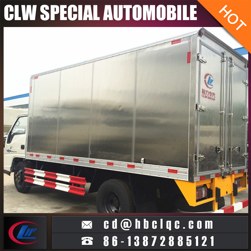Factory Sales Aluminum Alloy Medical Garbage Collection Truck Insulated Van