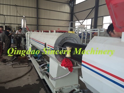 HDPE/PE/PVC Gas/Water Supply Plastic Pipe Extruder Extrusion Line Production Machine