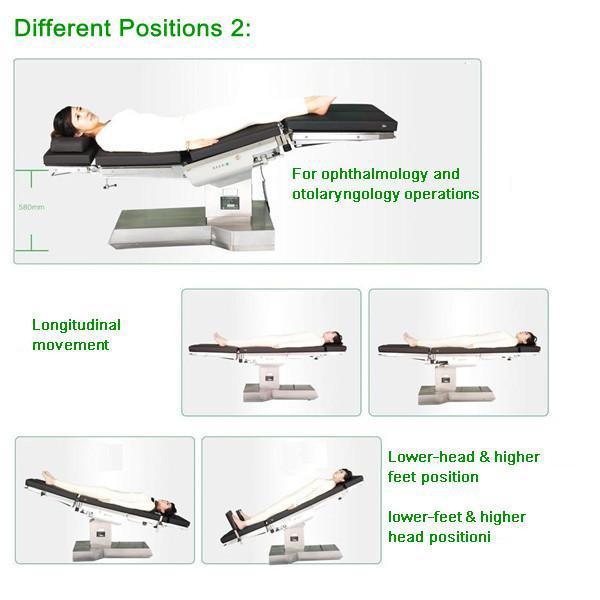 Ysot-3008c Hydraulic Operation Surgical Equipment Operating Table