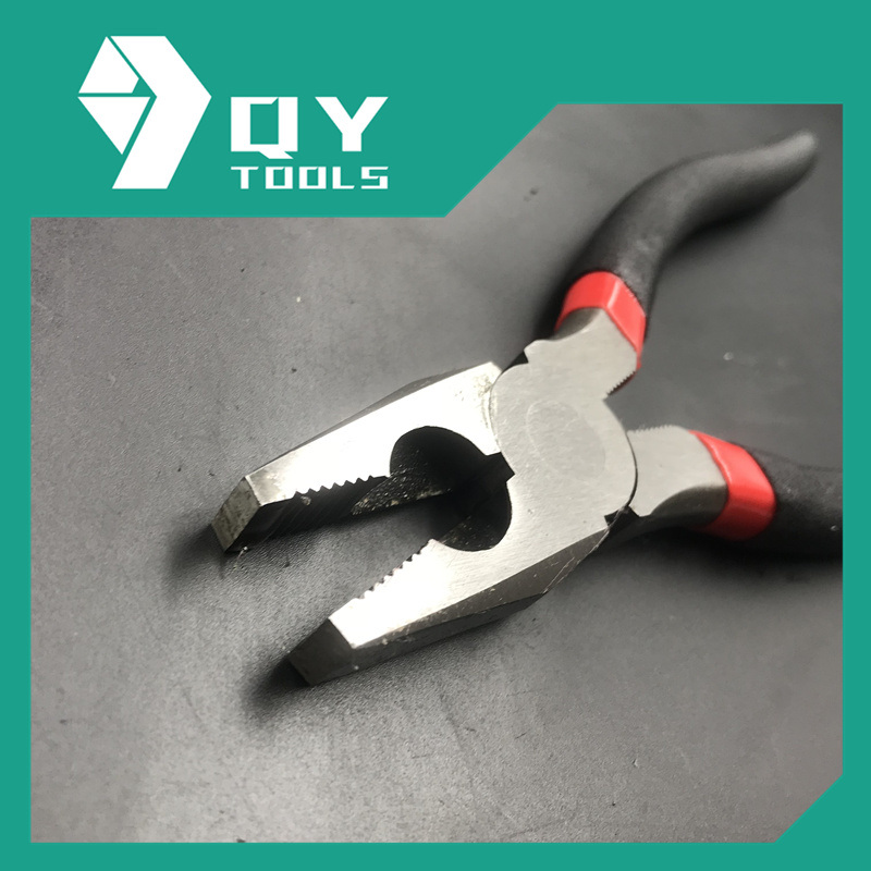Hot Sales Professional Pliers Combination Pliers with Bi-Color Dipped Handle