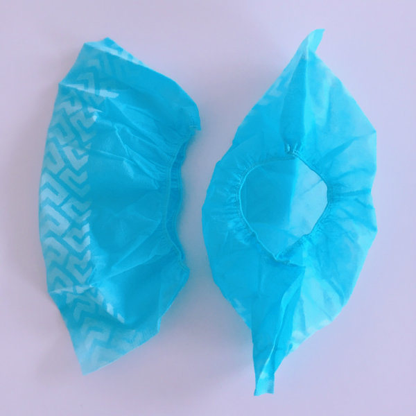 Hot Sale Disposable Machine-Made PP Non Woven Antiskid Shoe Covers