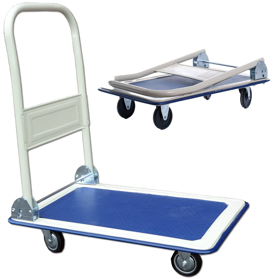 Steel Platform Four Wheel Hand Cart