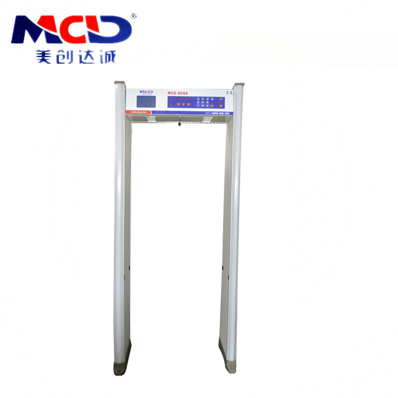 Portable Walk Through Metal Detector Body Scanner for Airport Security Mcd-800A