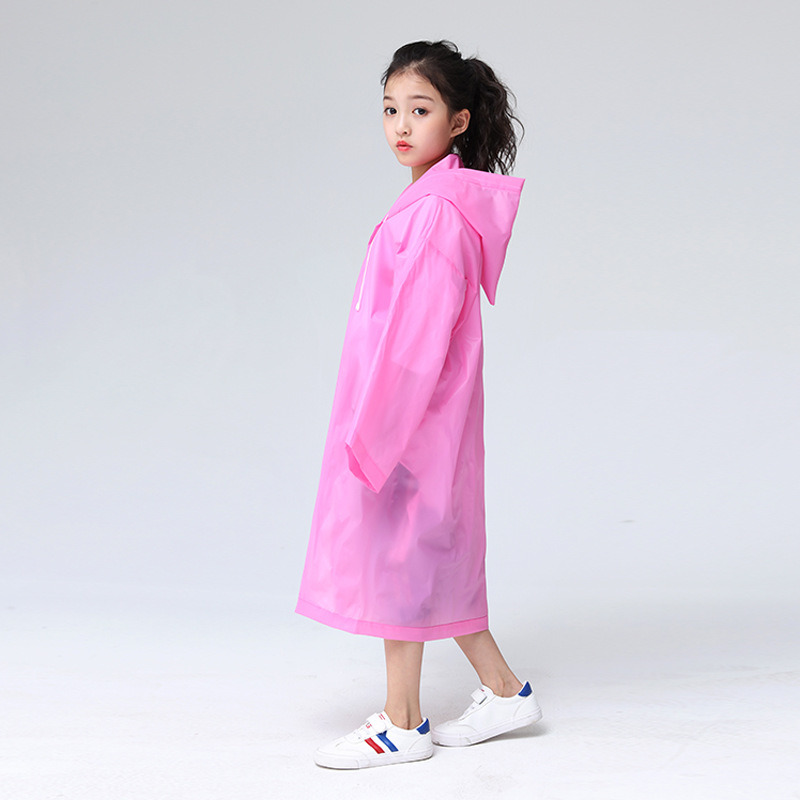 Outdoor Mountaineering Thickening Children's Raincoat Cartoon Student Children's Raincoat