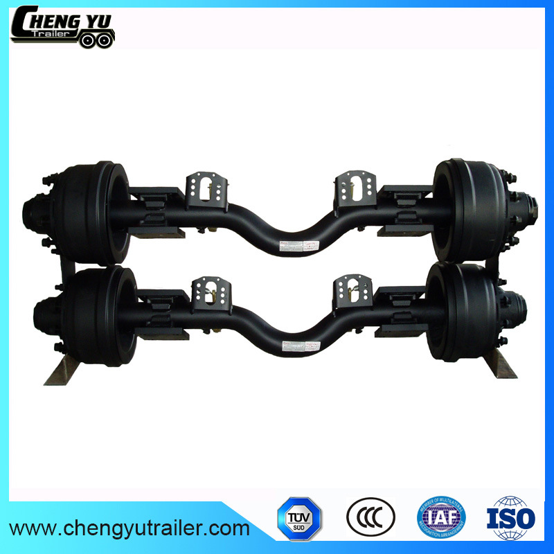 Semi Trailer Drop Center Rear Axle by Manufacturer