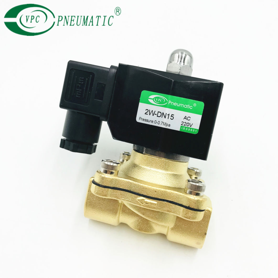 2 Way Direct Acting 1/2 Inch Water Solenoid Valve