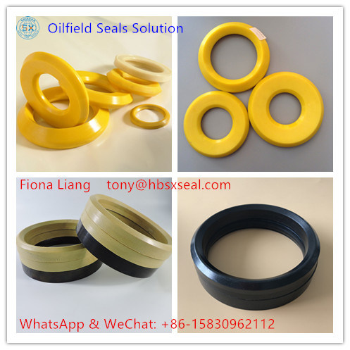 Custom Rubber Seal & Oilfield PU Yellow Gasket