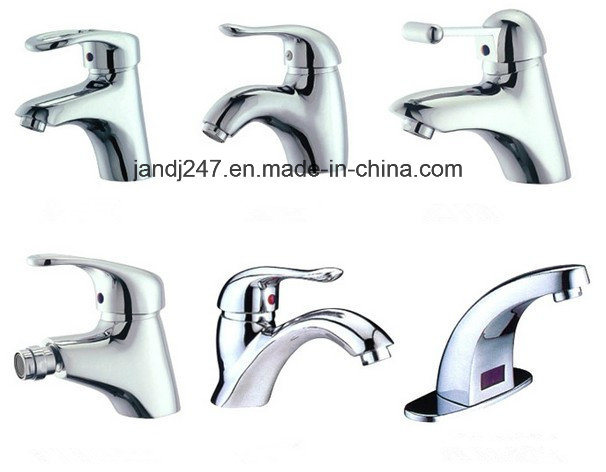 Stainless Steel Durable Bathroom Hot Cold Dual Use Brass Water Faucet in Guangzhou