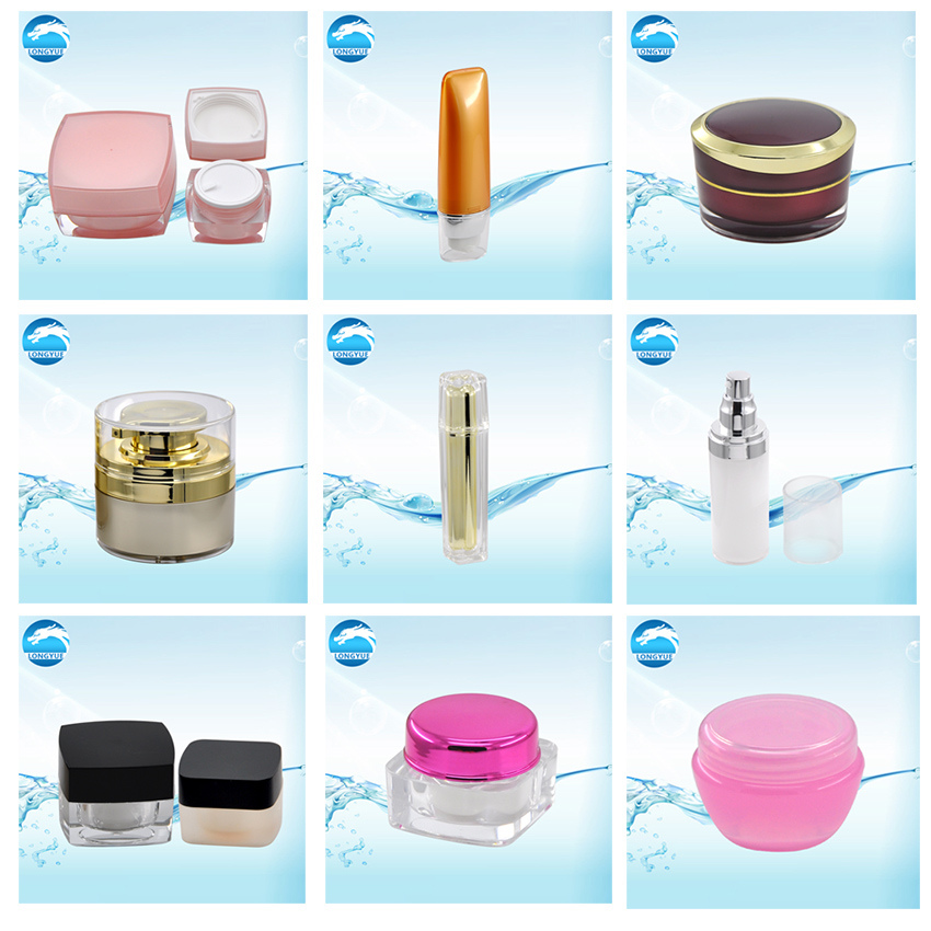 Hot Sale Plastic Cosmetic Jar Acrylic Bottle Jar