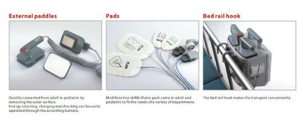 Medical ICU Automatic Pacing Aed Defibrillator (D3)