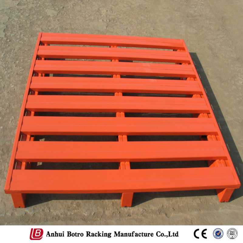 Heavy Duty Steel Pallet with ISO9001 Certificate for Warehouse Storage