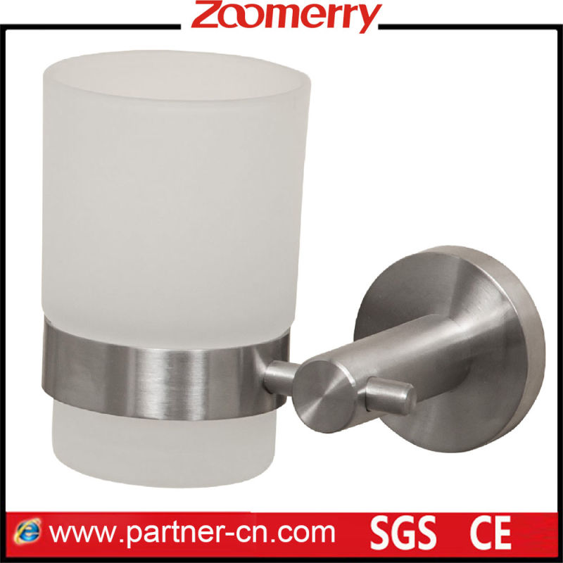 Stainless Steel 304 Bathroom Single Toothbrush Holder (06-3002)