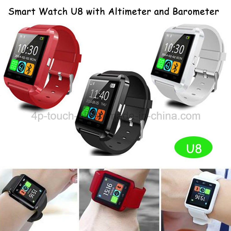 Hot Fashion Bluetooth Smart Watch Phone with Touch Screen U8