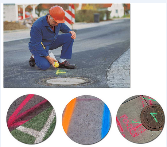 Inverted Marking Paint Use as Line Marking Paint for Road and Spot/Field Marker Aerosol Spray Free Sample
