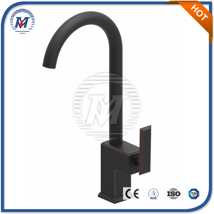 Kitchen Faucet, Black, Color, Brass, Certificate