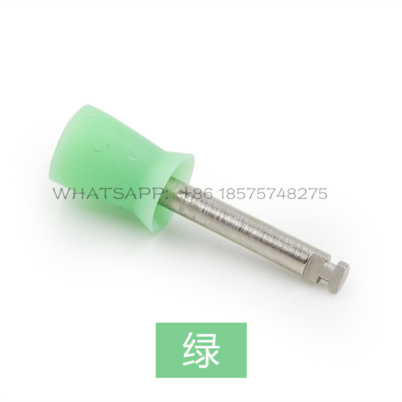 Disposable Rubber Prophy Cup Polish Brush for Dental Use
