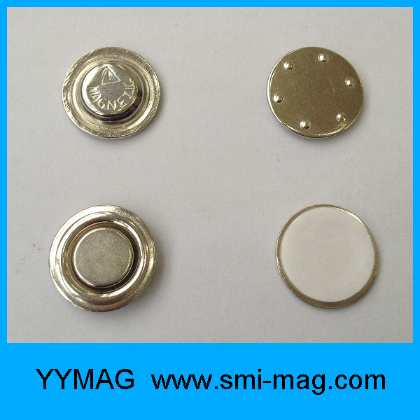Small Office Round Metal Magnet Name Badges/Magnet Button Badge