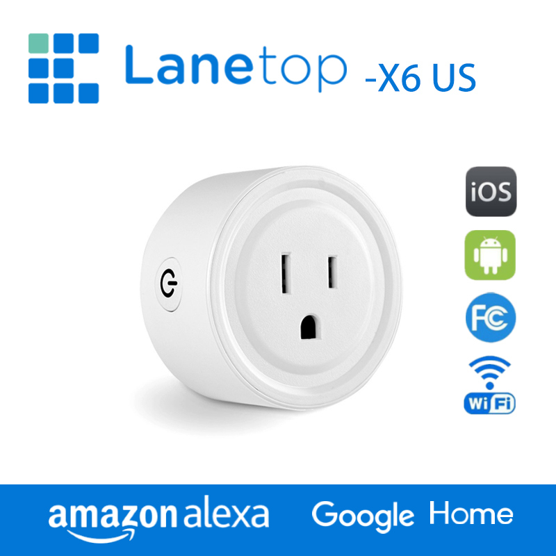 Work with Amazon Alexa Us Standard Wi-Fi Smart Socket