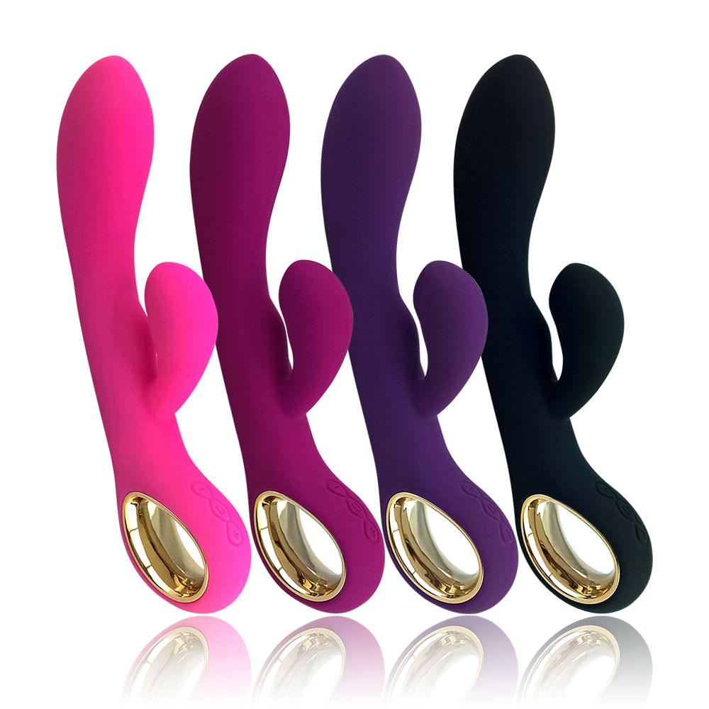 Frequency Silicone G-Spot Rabbit Vibrator for Women