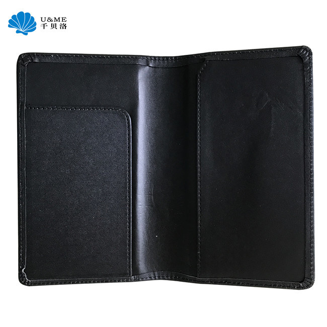 PU PVC Leather A6 Notebook Holder Passport Holder