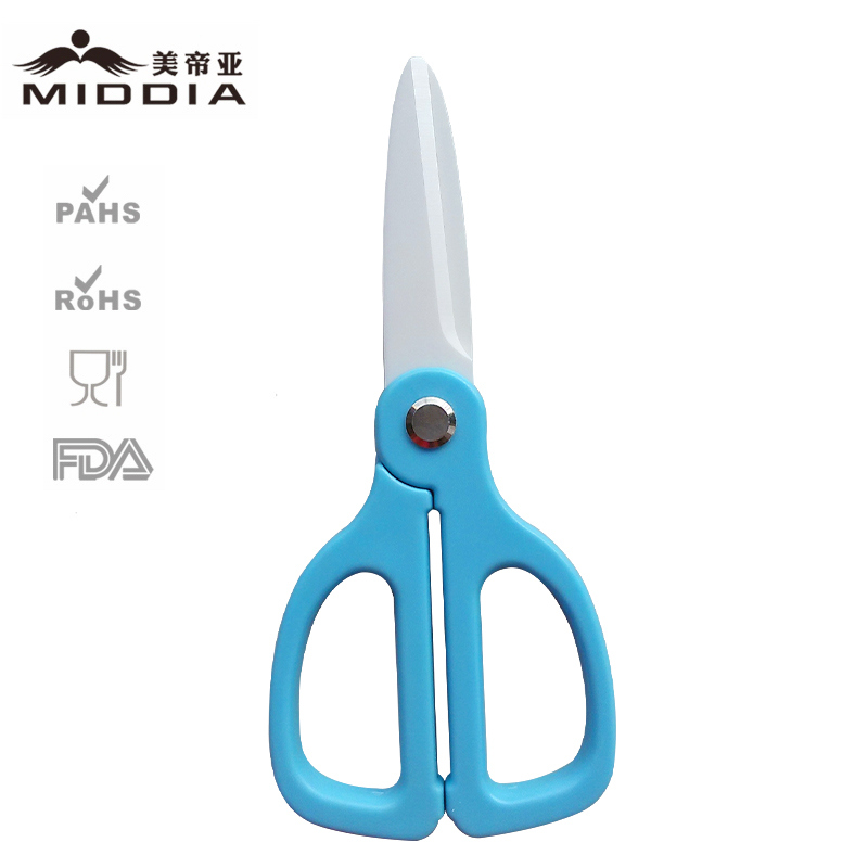 China Quality Kitchenware 3 Inch Ceramic Kitchen Food Scissors