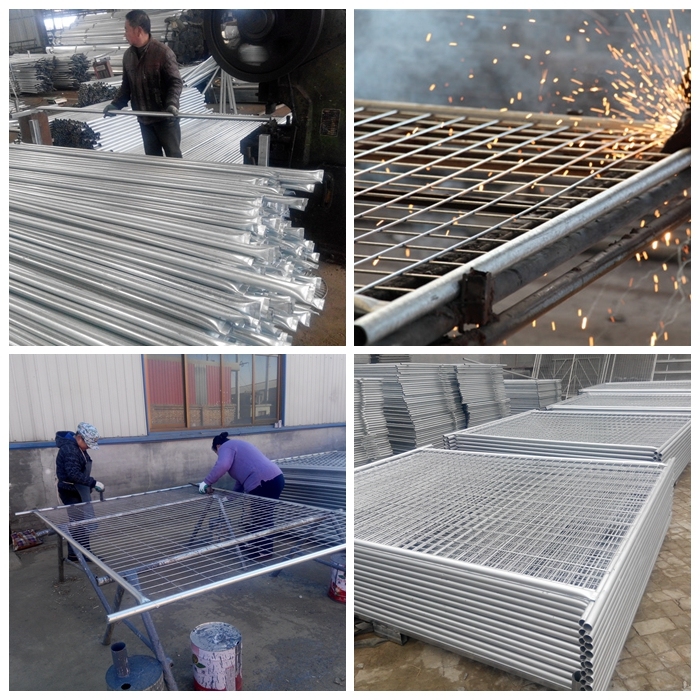 Australia Hot Sale 2.1 M X 2.4 M Galvanized Temporary Fence for Sale (XMR-5)