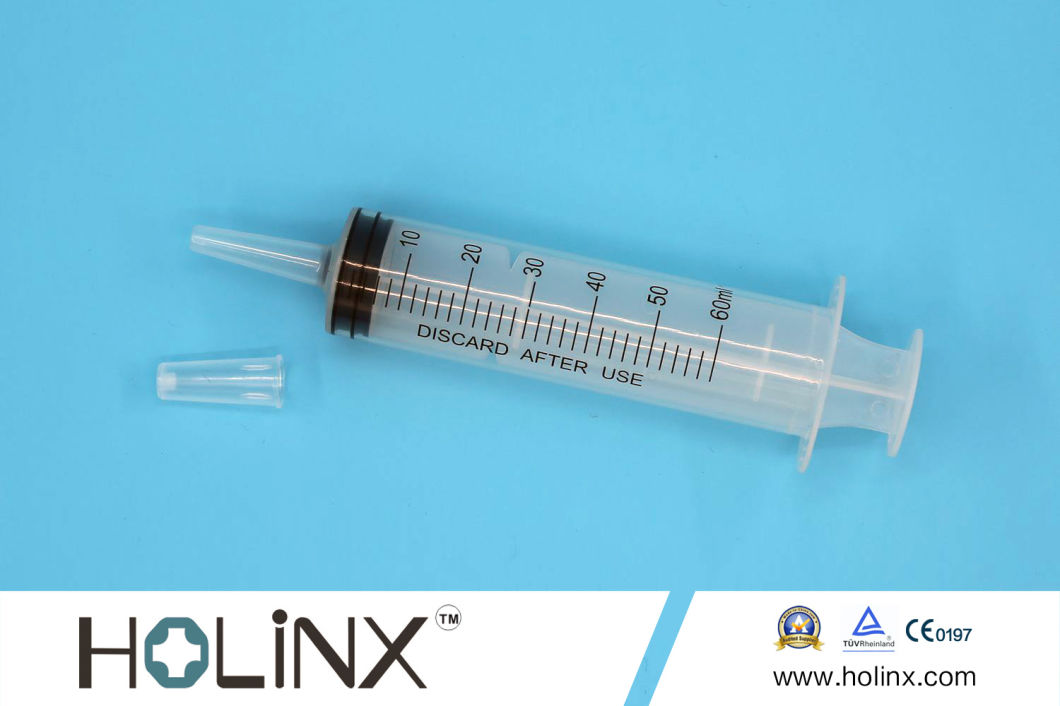 Disposable Dental 60ml Syringe with Needle.