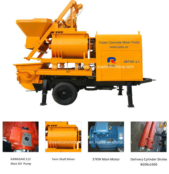 Mini Concrete Mixer Pump Portable