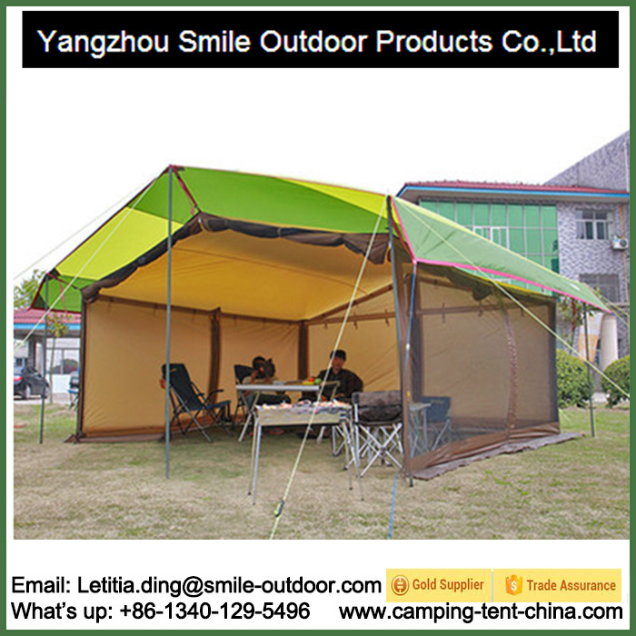 Professional Metal Reflective Orange Outdoor Waterproof Tent Roof Coverings