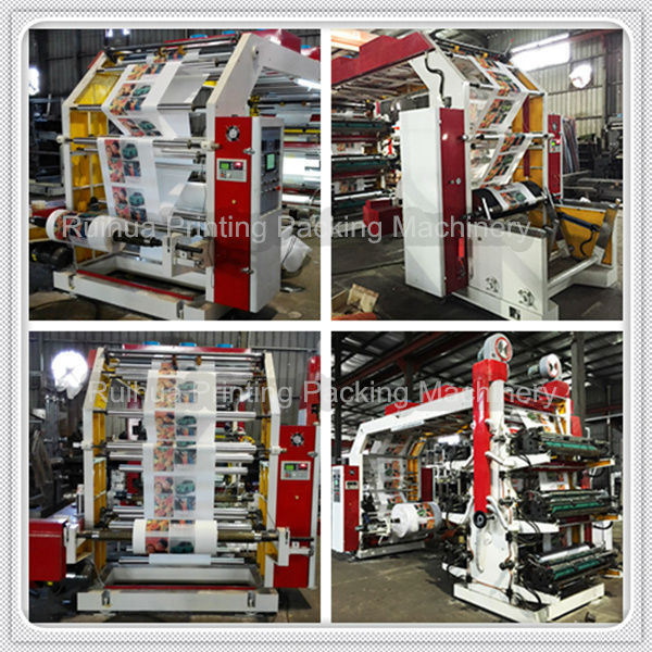 Flexography Multicolor Paper Printing Machine for Rolls