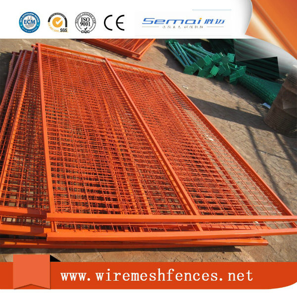 Canada Standard PVC Coated High Quality Temporary Fence Mesh Temporary Fence Panel