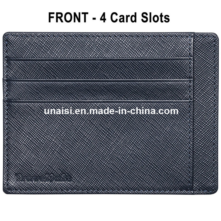 RFID Blocking Wallet Case Sleeve Money Clip Credit Card Holder