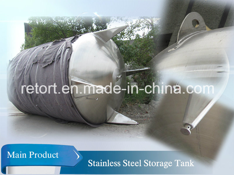 Ss304 Storage Tank Stainless Steel Storage Tank for Milk