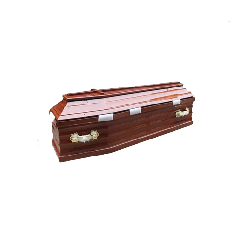 Special Customized European Coffin with Glass Cover D-E36