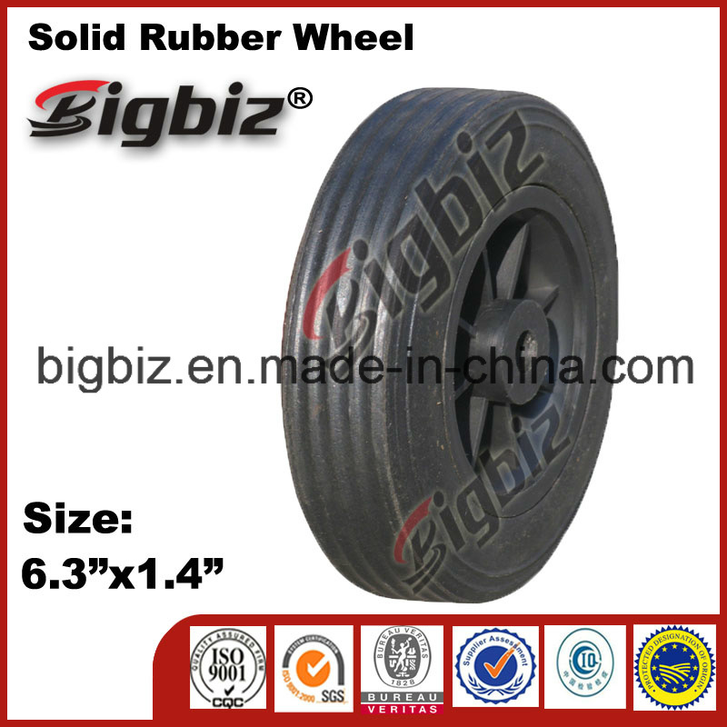 3.50-5 Solid Rubber Wheels Tyre/Tire for Trolley