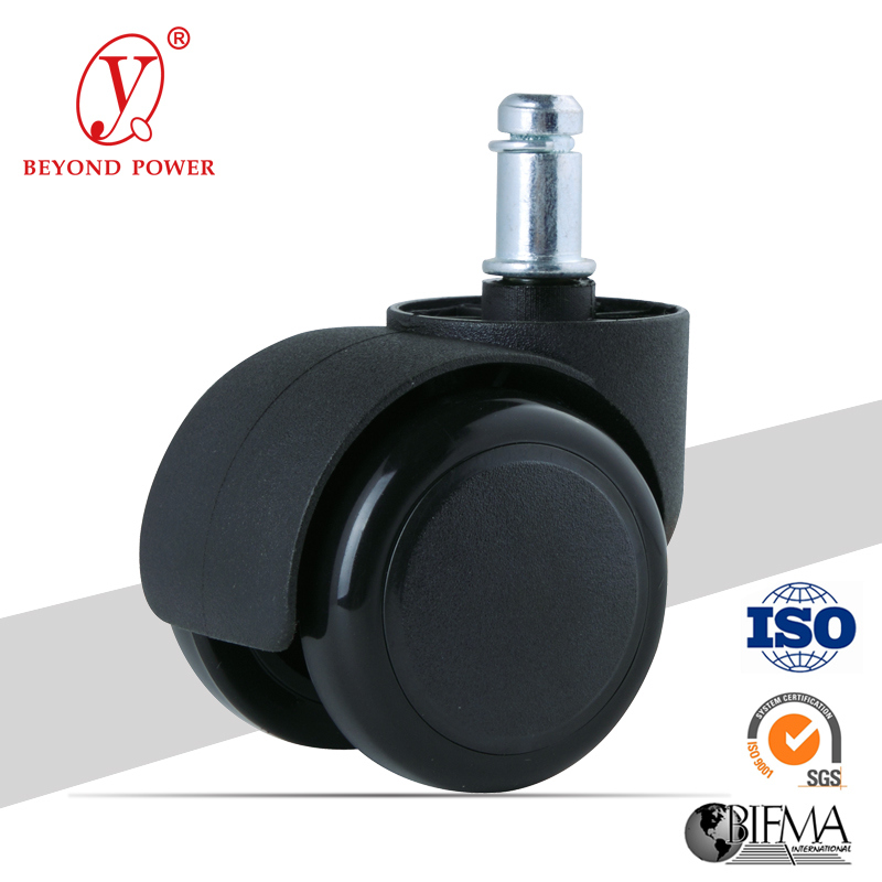 50mm Manufacturer for 10 Years BIFMA Product Quality Standard PVC Castors Furniture Caster Cabinet Caster