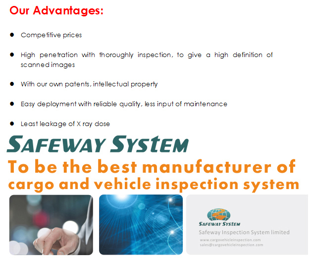 Safeway System X-ray Machine Container Vehicle Screening Equipment