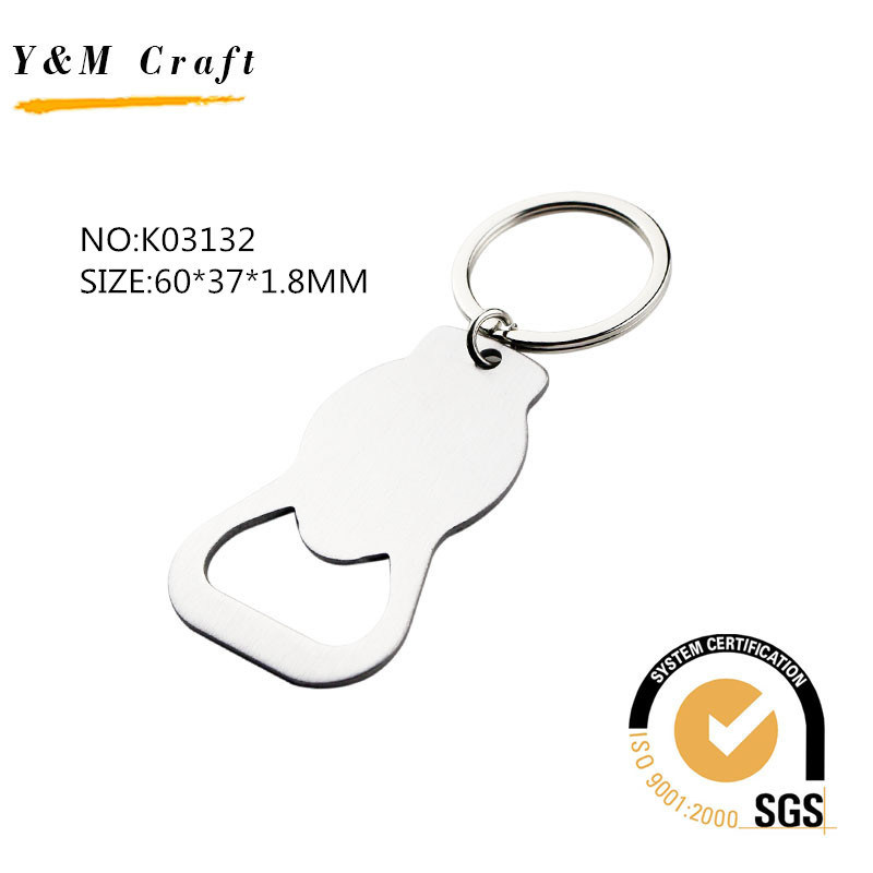 Promotioan Gifts Custom Blank Metal Bottle Opener Key Chain