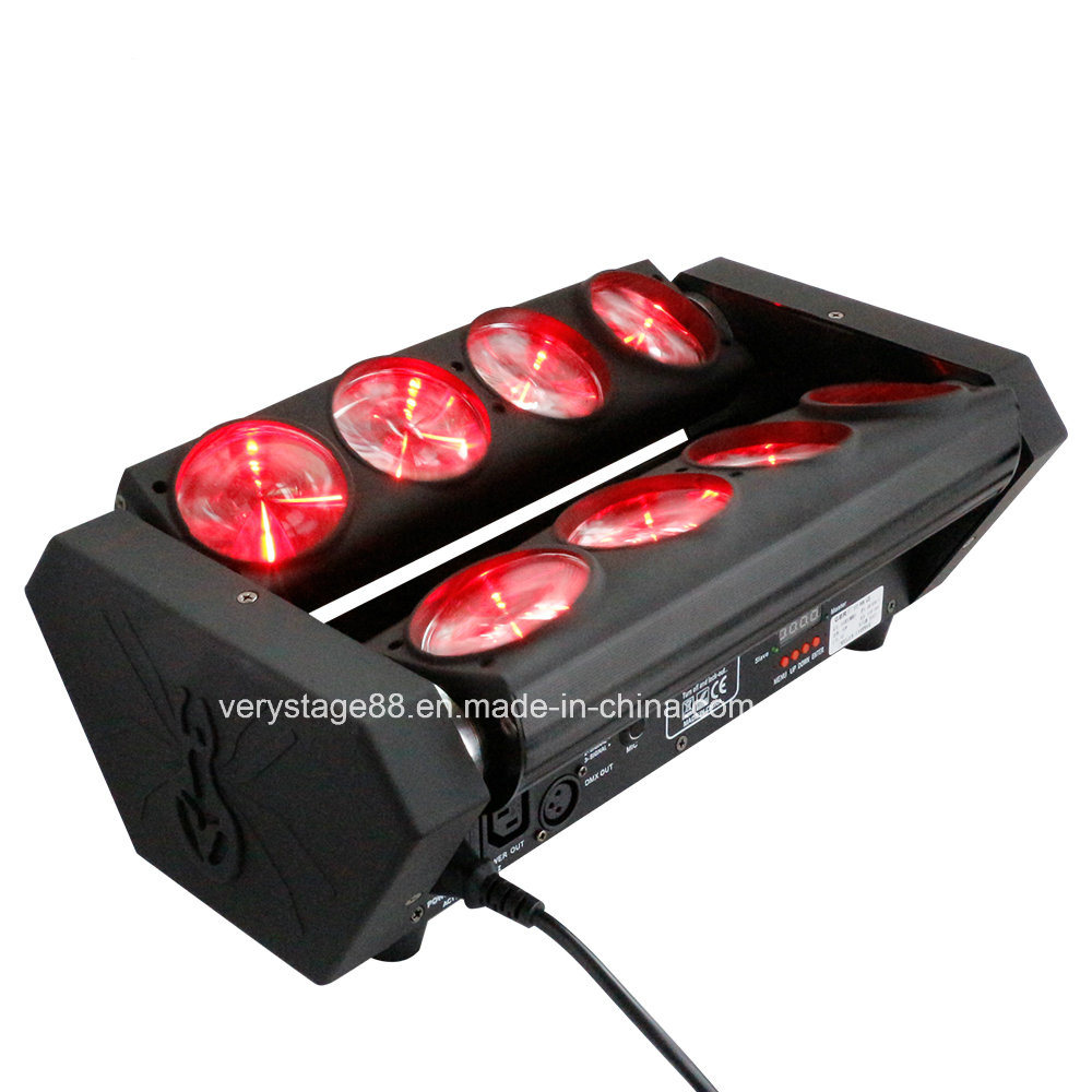 8X10W RGBW LED Moving Head Beam LED Spider Light