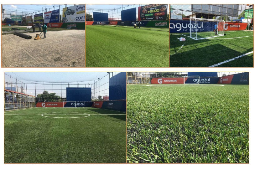 Sel Turf Natural Looking Sports Artificial Football Grass