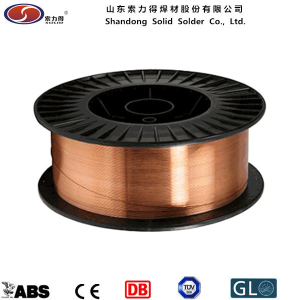 Shandong Solid Solder Co., Ltd MIG Welding Wire Er70s-6/Sg2/Sg3si1