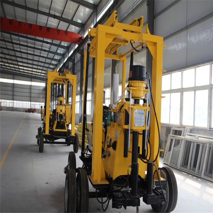 Trailer Truck Water Well Drilling Rig with Good Price
